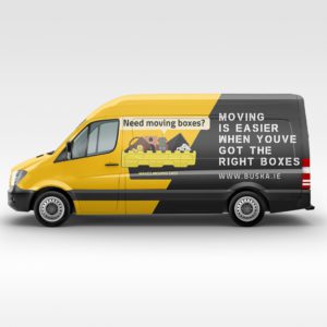 Buska Box Deliver Van